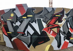 Graffiti Wall - Photo by DKVCREW - DKV, TSC (2018)