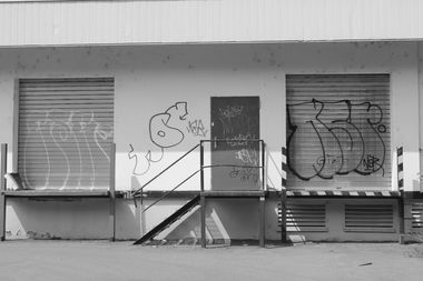 Graffiti Wall in Leipzig - Photo by DMENZ - nsr, t-up, wader (2013)