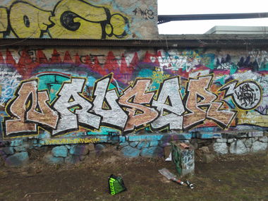 Graffiti Wall - Photo by DMENZ - nsr, nauser, dmenz (2014)