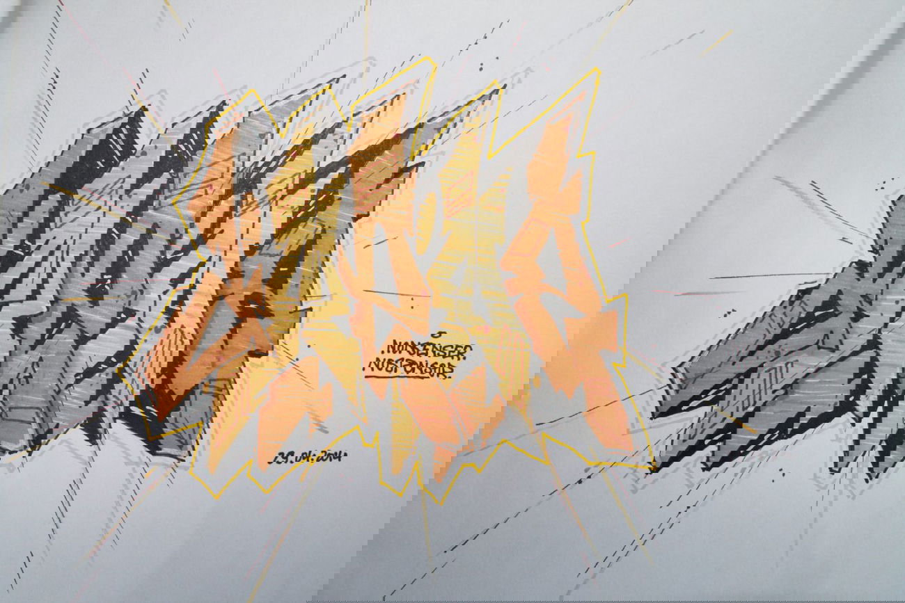 Graffiti Sketch - Photo by DMENZ - dmenz, demenz, nsr (2014)