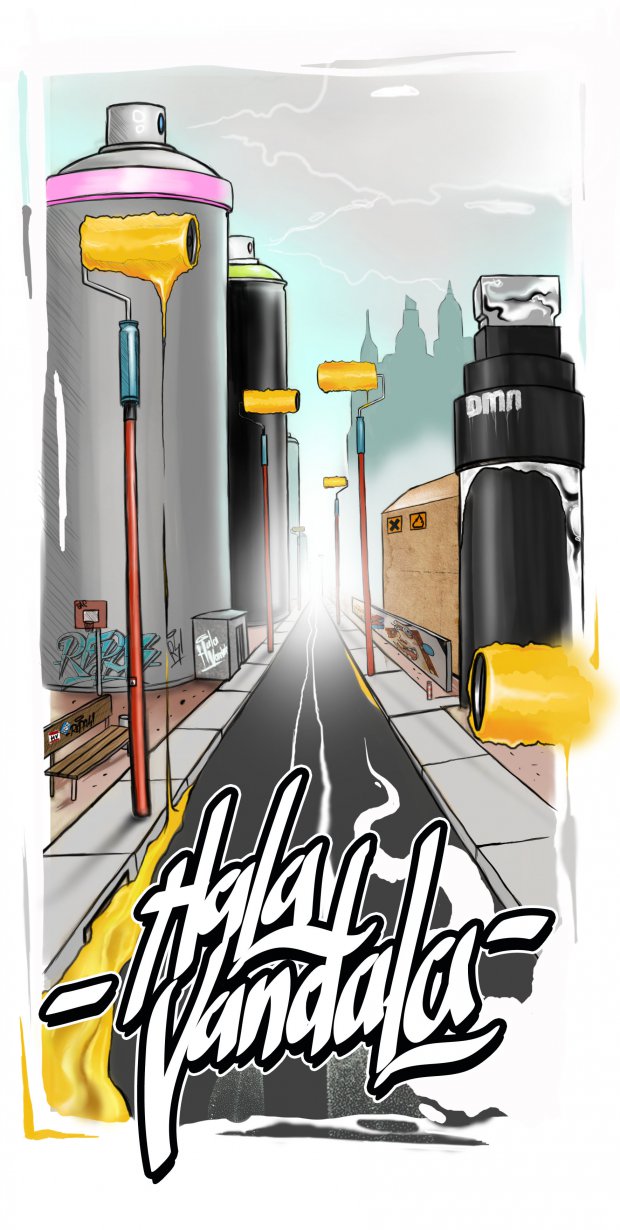 Graffiti Wall - Photo by DMN