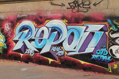 Graffiti Wall in Almaty - Photo by DMN - ????????, ?, ?????? (2013)