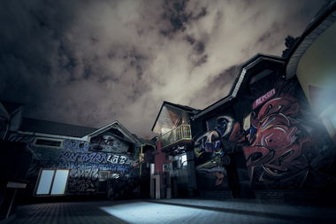 Graffiti Wall - Photo by DMN - Repas, workshop, Almaty (2012)