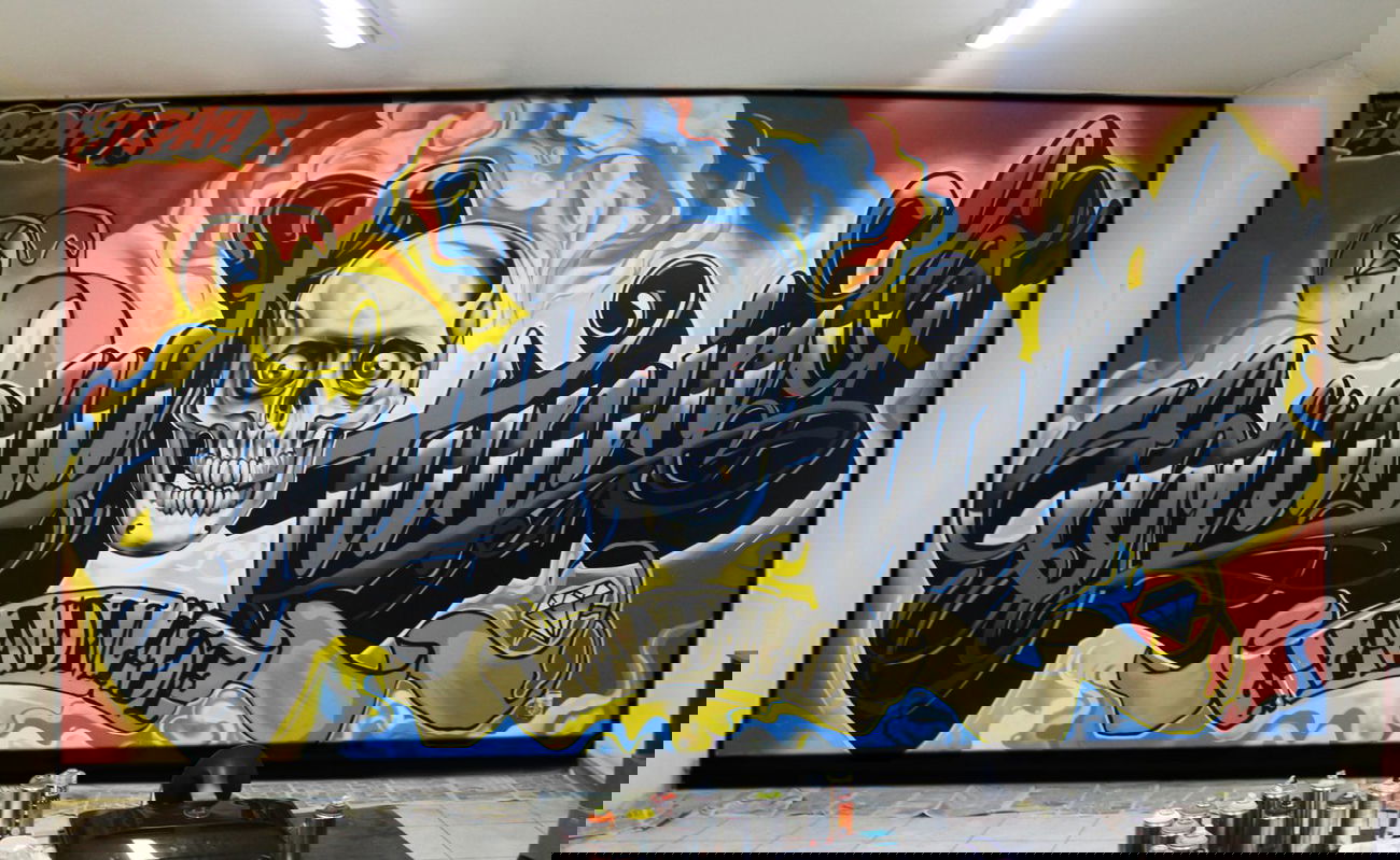 Graffiti Wall - Photo by DMN - DMN, Repas, Rekon (2014)