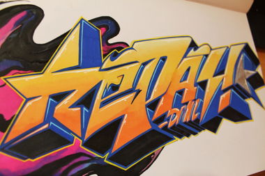 Graffiti Sketch - Photo by DMN - DMN, Repas, Repas (2015)