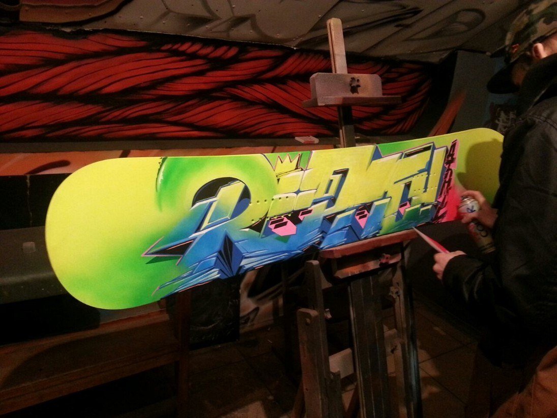 Graffiti Artwork - Photo by DMN - DMN, Repas, Workshop (2014)