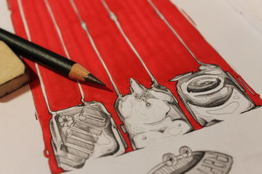 Graffiti Sketch - Photo by DMN - DMN, Repas, Repas (2015)