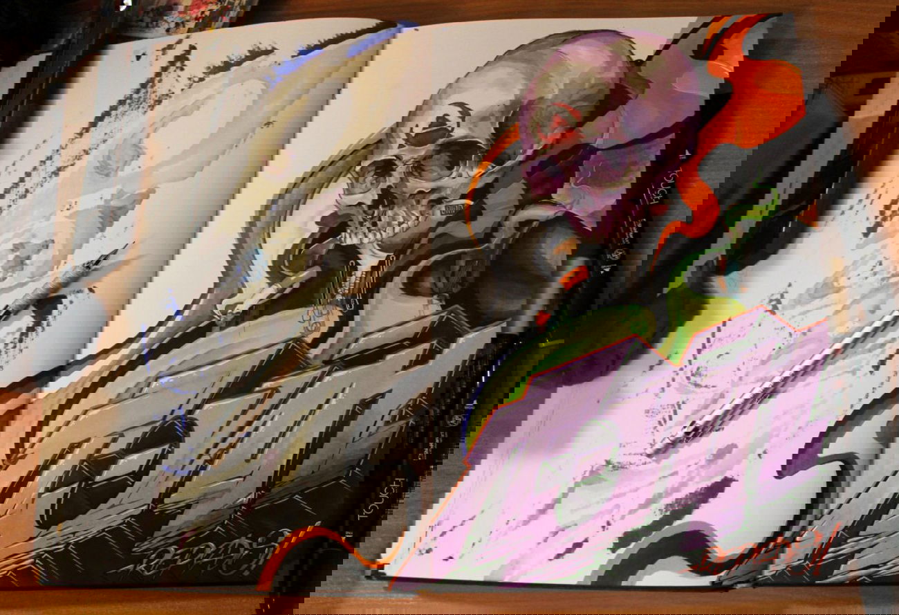 Graffiti Sketch - Photo by DMN - DMN, Repas, Almaty (2015)