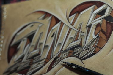 Graffiti Sketch - Photo by DMN - TIGCREW, Tanaigraffiti, DMN (2014)
