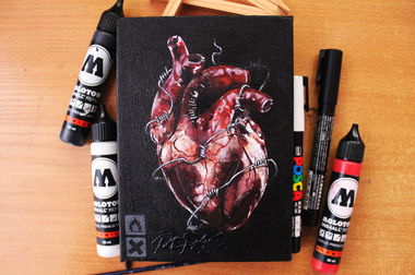 Graffiti Sketch - Photo by DMN - Repas, DMN, valentine's (2016)