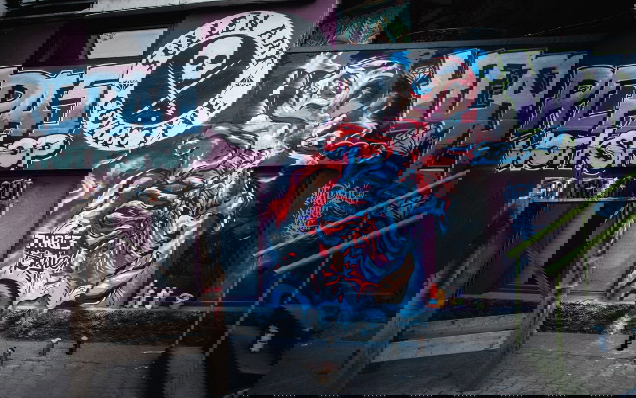 Graffiti Wall - Photo by DMN - DMN, Repas, Workshop (2014)