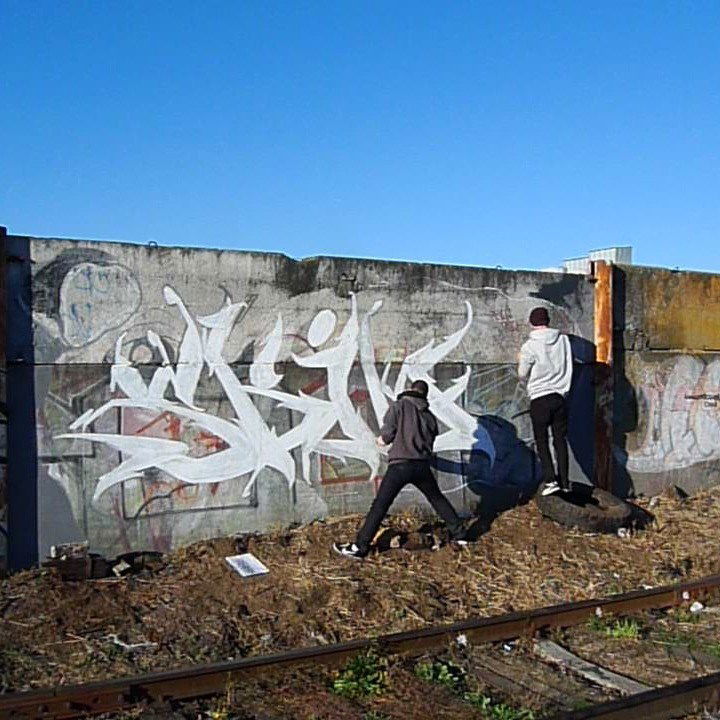 Graffiti Wall - Photo by DOAK