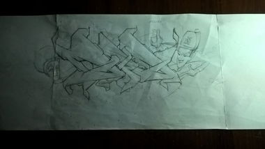Graffiti Sketch - Photo by DOAK - DRD, DOAK, RAST