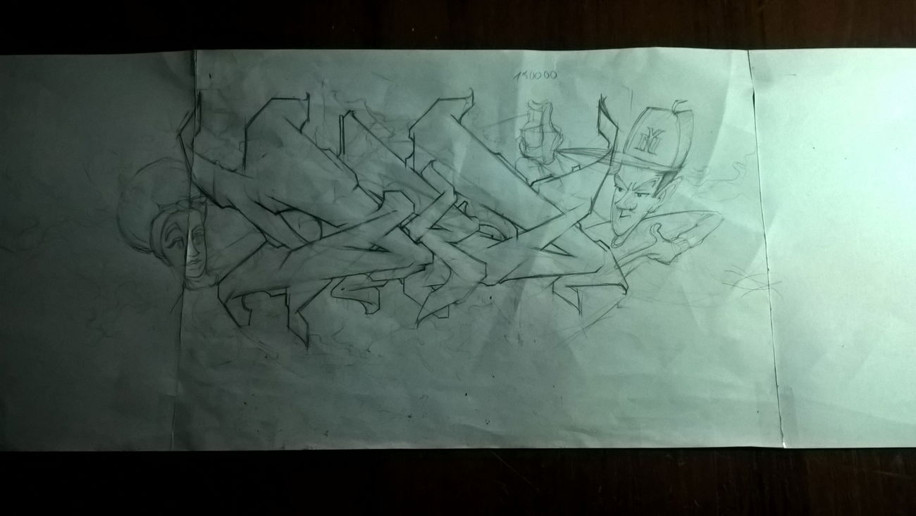 Graffiti Sketch - Photo by DOAK - DRD, DOAK, RAST