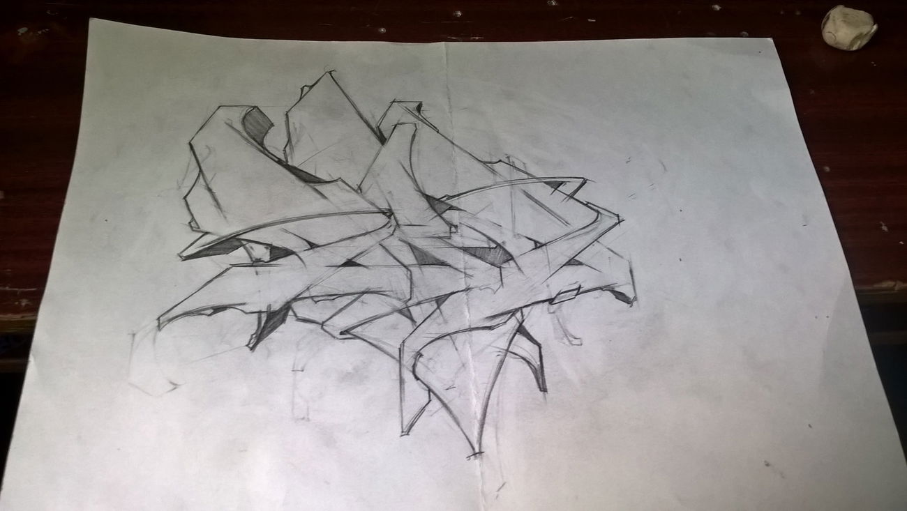 Graffiti Sketch - Photo by DOAK - DOAK, DRD