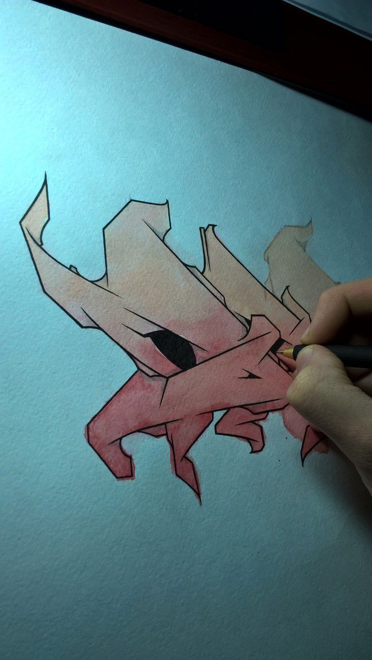 Graffiti Sketch - Photo by DOAK - DOAK, DRD