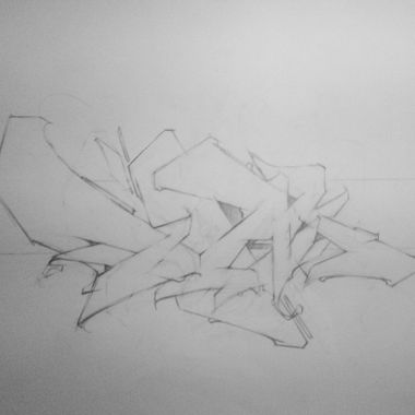 Graffiti Sketch - Photo by DOAK - DRD, DOAK