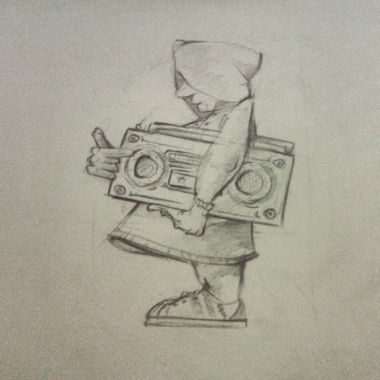 Graffiti Sketch - Photo by DOAK - DOAK, DRD, character