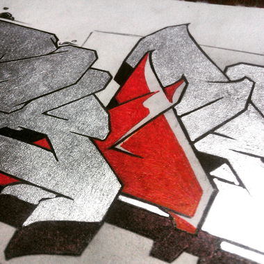 Graffiti Sketch - Photo by DOAK - DRD, DOAK, YABUBEY