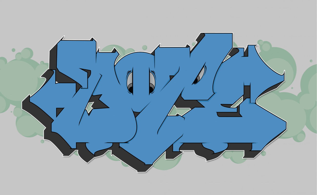 Graffiti Sketch - Photo by DOAK - DOPE, D, DRD