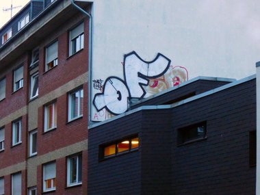 Graffiti Wall - Photo by DOHE - qf, münster, bahnhof