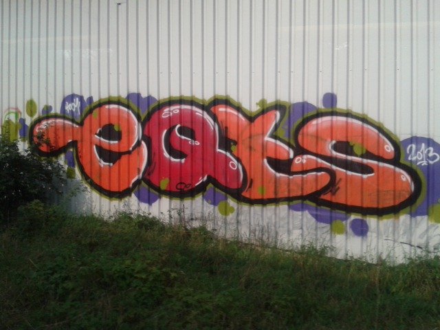 Graffiti Wall - Photo by DOHE - eqt, eqts, münster (2013)