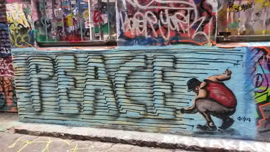 Graffiti Wall - Photo by DOHE - down, under, australia