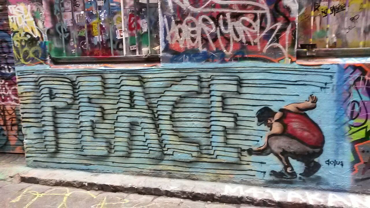 Graffiti Wall - Photo by DOHE - down, under, australia