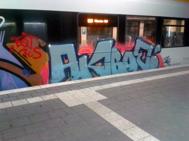 Graffiti Train - Photo by DOHE - akboe, agus, beks (2014)