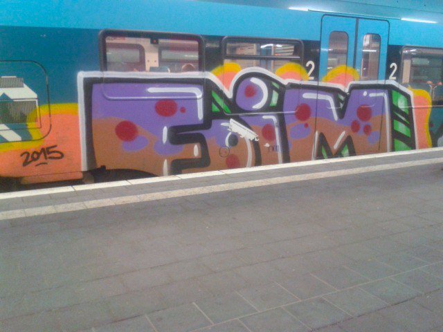 Graffiti Train - Photo by DOHE - nek, foim, osnabrück