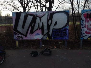 Graffiti Bombing - Photo by DONE - ump, done, phil (2014)
