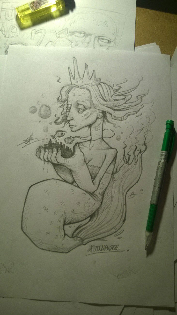 Graffiti Sketch - Photo by DOODLESNDRIPS