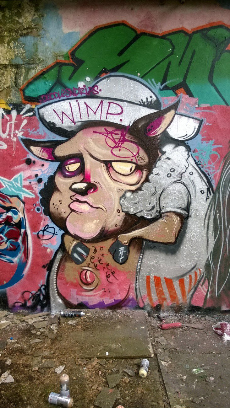 Graffiti Wall - Photo by DOODLESNDRIPS