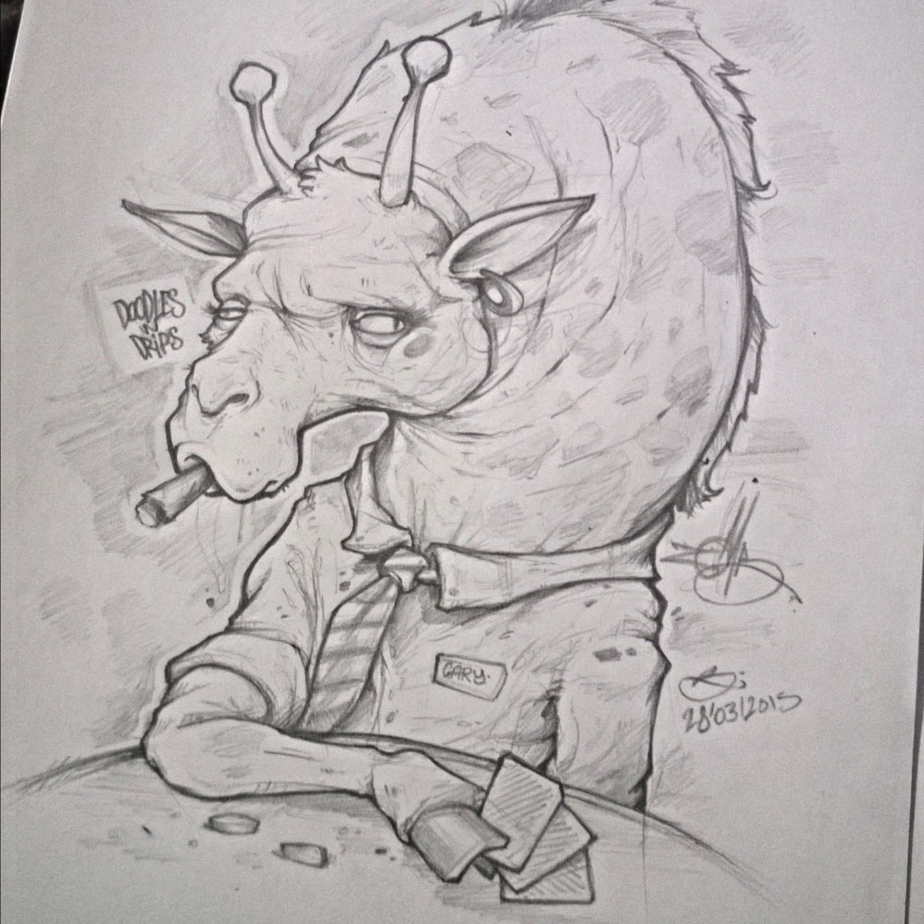 Graffiti Sketch - Photo by DOODLESNDRIPS