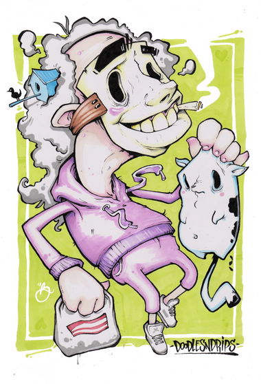 Graffiti Sketch - Photo by DOODLESNDRIPS