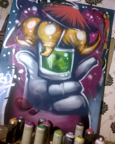 Graffiti Wall - Photo by DOODLESNDRIPS