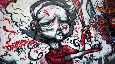 Graffiti Wall - Photo by DOODLESNDRIPS