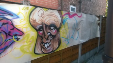 Graffiti Wall - Photo by DOODLESNDRIPS