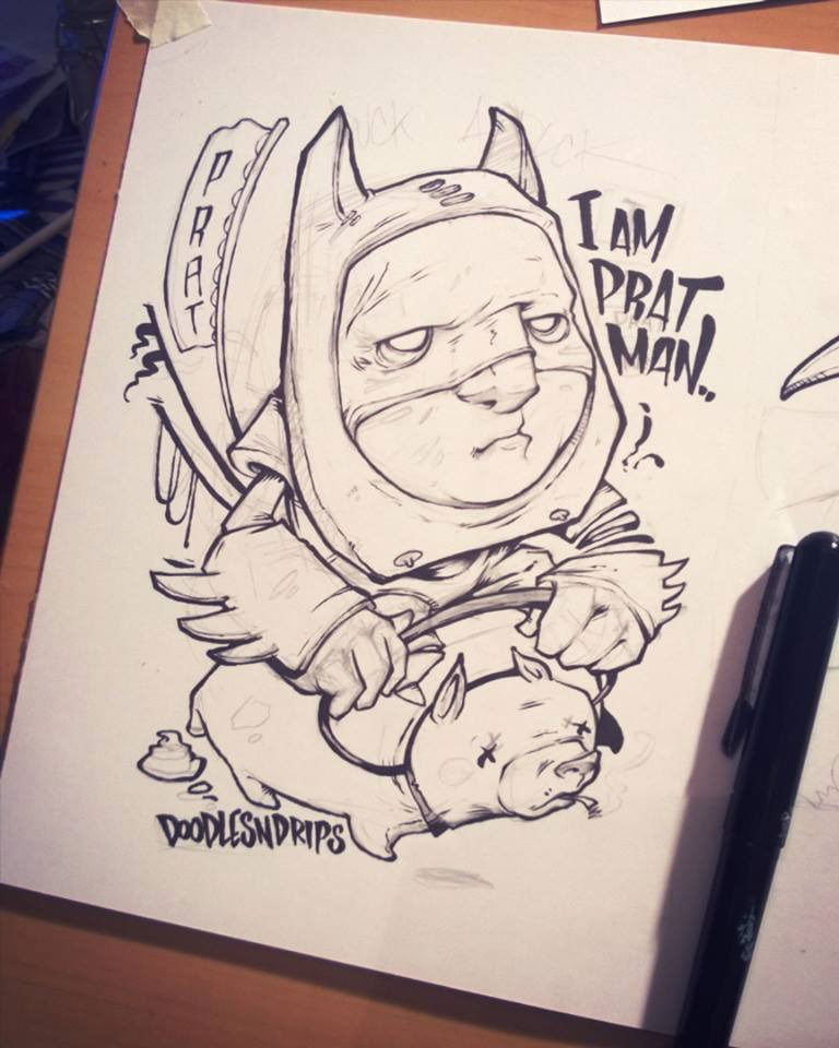 Graffiti Sketch - Photo by DOODLESNDRIPS