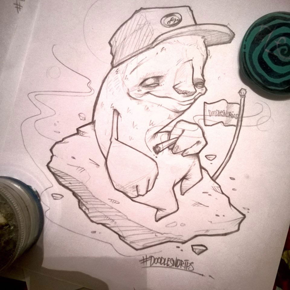 Graffiti Sketch - Photo by DOODLESNDRIPS