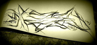 Graffiti Sketch - Photo by DOUGCA - COLORADD?CTS