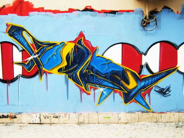 Graffiti Wall in Denizli - Photo by DOUGCA - DOUGCOLOR