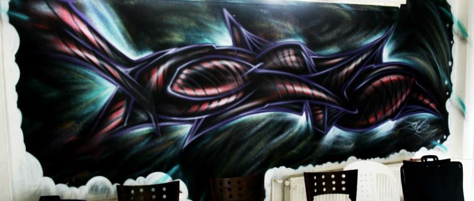 Graffiti Wall in Turkey - Photo by DOUGCA