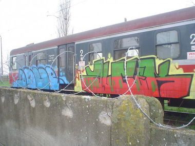 Graffiti Train - Photo by DOVE1
