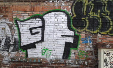 Graffiti Bombing - Photo by DOVE1