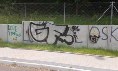 Graffiti Bombing - Photo by DOVE1
