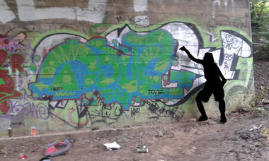 Graffiti Wall - Photo by DOVE1