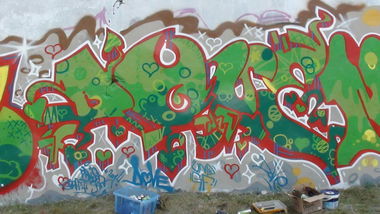 Graffiti Wall - Photo by DOVE1