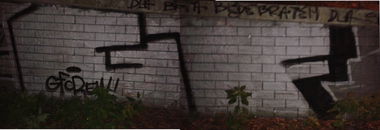 Graffiti Wall - Photo by DOVE1 - gorzów