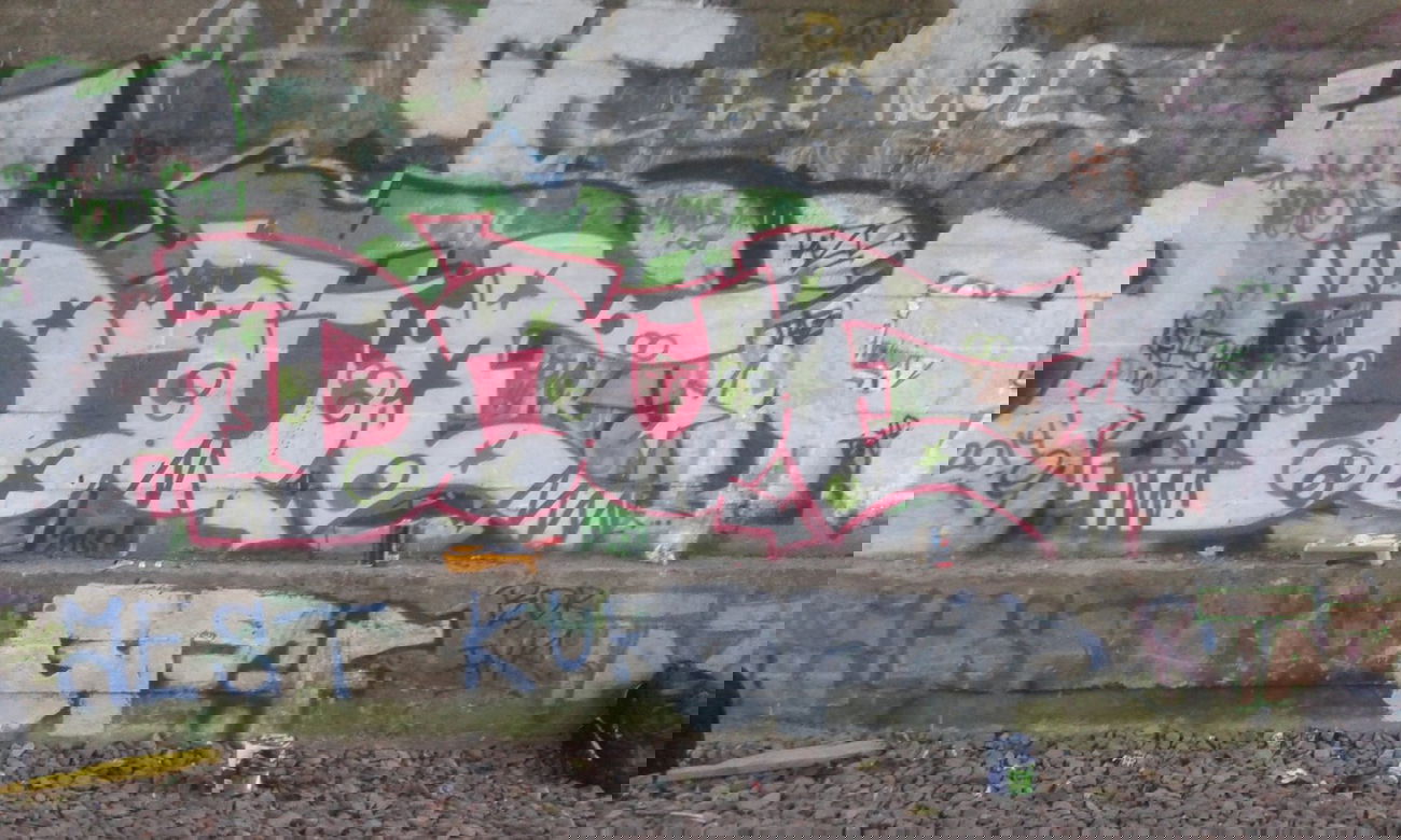 Graffiti Bombing - Photo by DOVE1 - lajt, w, dzien